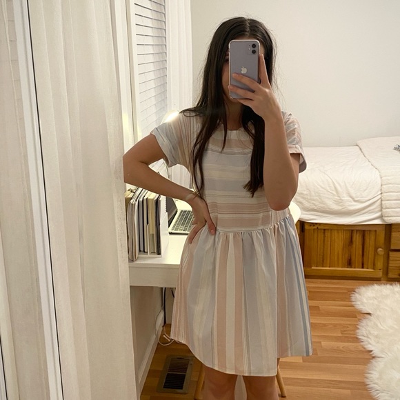 Mini Fit & Flare Dress - Picture 3 of 5